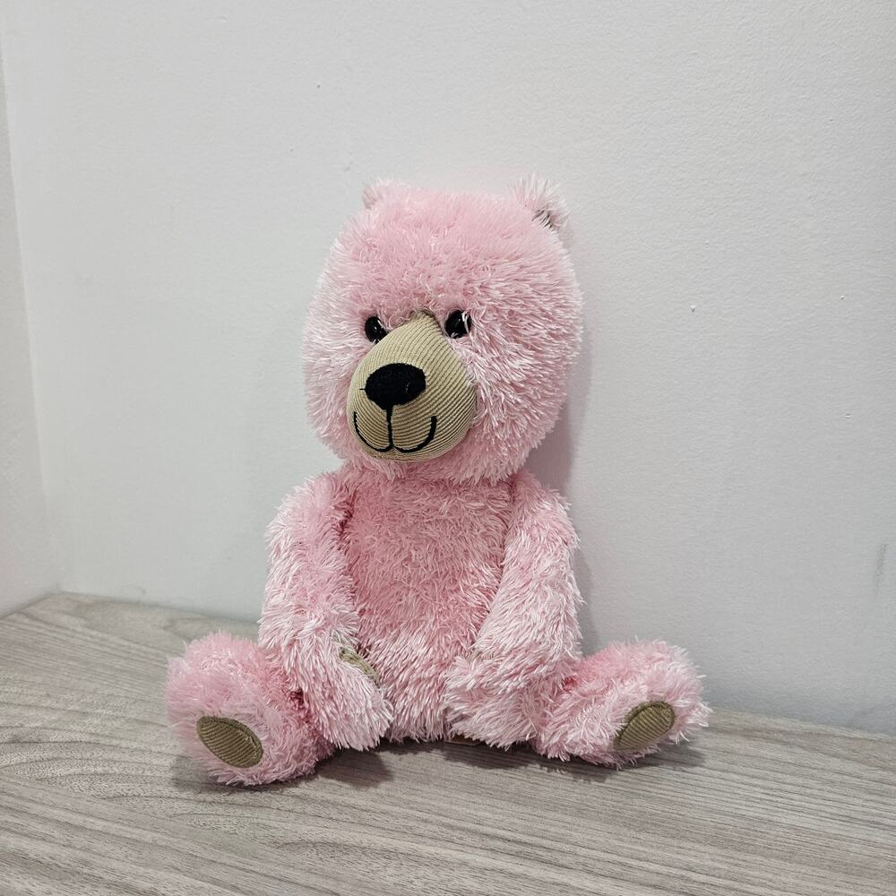 Circo Pink Brown Teddy Bear Plush Shaggy Corduroy Long Arms Paws Target 2016